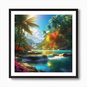 Tropical Paradise 11 Art Print