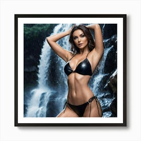 Sexy Woman In Bikini jgh Art Print