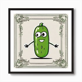 Pickle 4 Art Print