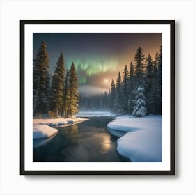 Aurora Borealis Art Print