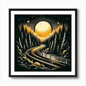 Road To Nowhere Art Print