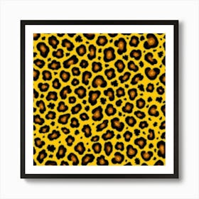 Leopard Print Pattern Poster