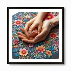 Russian Hand Painting Art Print