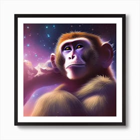 Monkey (One) Art Print