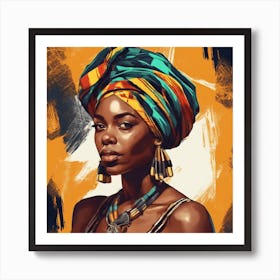 African Woman 2 Art Print