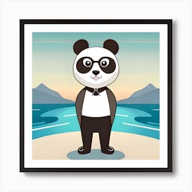 Panda Bear Art Print