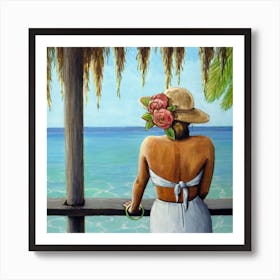 View From Palapa Art Print