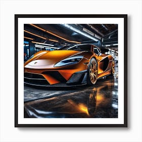 Mclaren 720s Wallpaper 11 Art Print