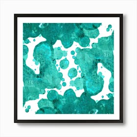 Watercolor Abstraction The Sea 1 Art Print