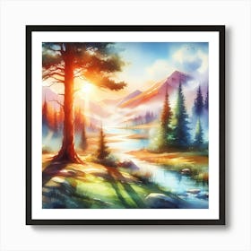 Of A Forest Art Print