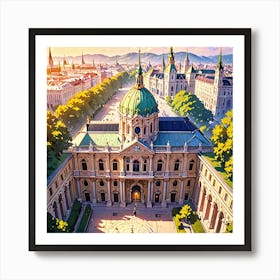 City Of Vienna Art Print