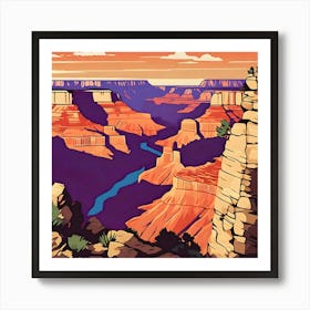 Grand Canyon 3 Art Print