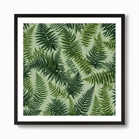 Fern Leaves 18 Art Print