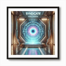 Grand Automated Gateway Syndicate Art Print