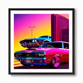 AmericanMuscle02 Art Print