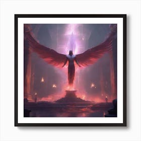 Angel Of Light Art Print