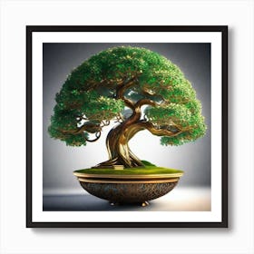 Bonsai Tree 1 Art Print