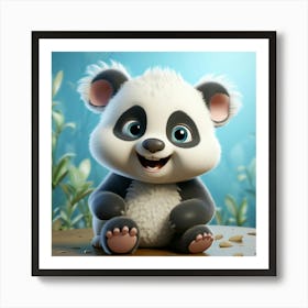 Panda Bear 3 Art Print