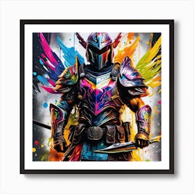 Warrior 2 Art Print