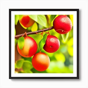 Fruit On The Tree 1 Art Print