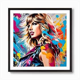 Taylor Swift 3 Art Print