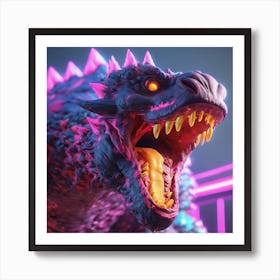 Godzilla 1 Art Print