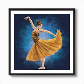 Ballerina 8 Art Print