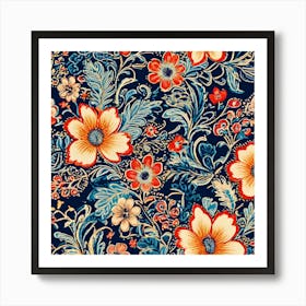 Floral Pattern Art Print