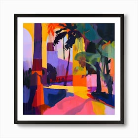 Abstract Park Collection Balboa Park San Diego 2 Affiche