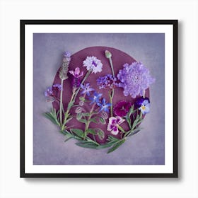 The Secret Garden Lilac Art Print
