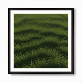 Grass Field 11 Art Print