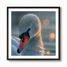 Beautiful Swan 4 Art Print