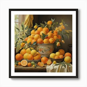 Oranges And Lemons Art Print 1 Art Print