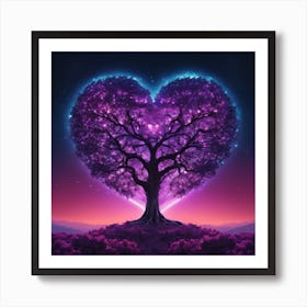 Heart Tree 15 Art Print