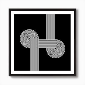 Black And White Arch 3 Art Print