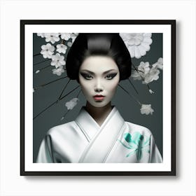 Geisha 1 Art Print