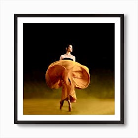 Ballerina Dancer Art Print