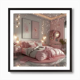 Girl'S Bedroom 3 Art Print