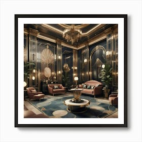 Deco Living Room 39 Art Print