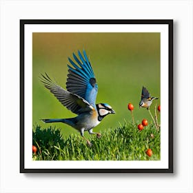 Blue Tit 28 Art Print