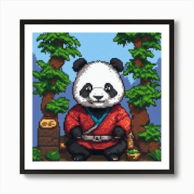 Panda Bear 1 Art Print
