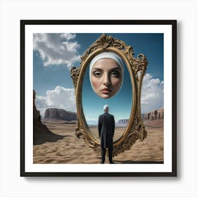 'Mirror' Art Print