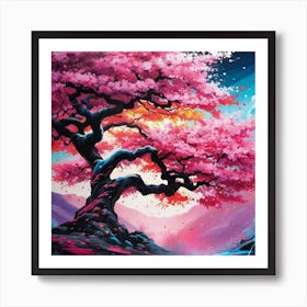 Cherry Blossom Tree 15 Art Print