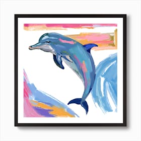 Bottlenose Dolphin 08 Art Print