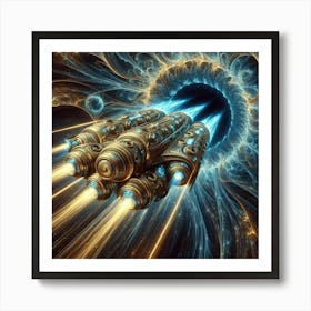 Spaceship 21 Art Print