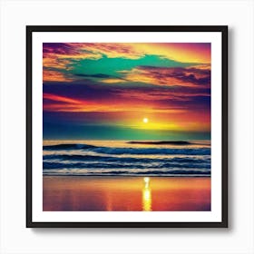 Beautiful Sunset Art Print