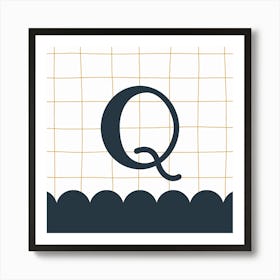 Letter Q Art Print