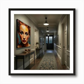 Hallway Painting Art Print