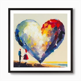 Heart Of Love 3 Art Print