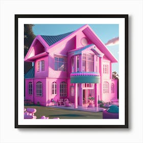 Barbie Dream House (570) Art Print